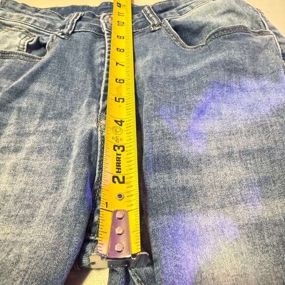 KUNMI SZ 4 Stretch Flare Blue Jeans Great Condition! - Picture 6 of 7